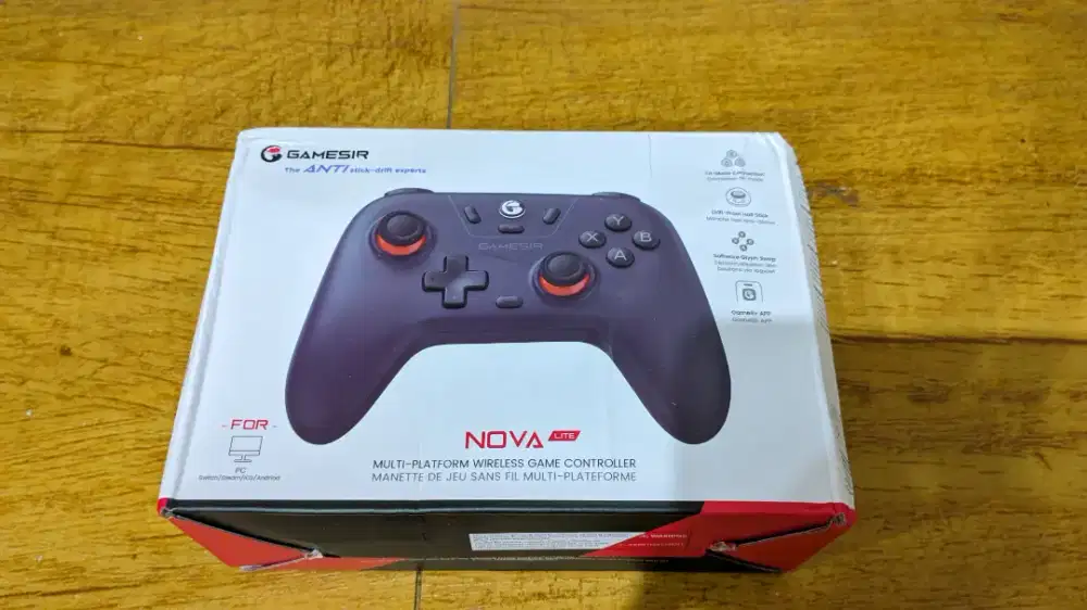 Gamesir T4 Nova Lite kondisi baru gamepad controller