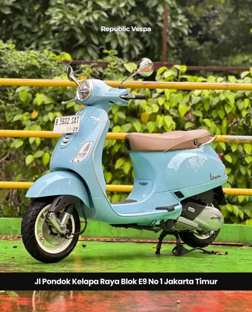 DP 3JT! PIAGGIO VESPA LX 125 IGET LED TAHUN 2024 PERFECT CONDITION