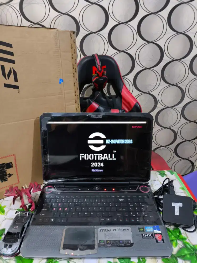 MSI EXTREME PLUS GT683DXR E16F2JMS [RAM 8GB/SSD 512GB/ VGA NVIDIA GTX]