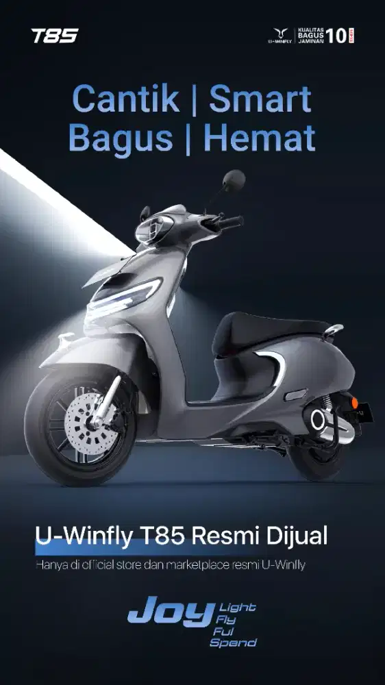 SEPEDA MOTOR LISTRIK T85 UWINFLY