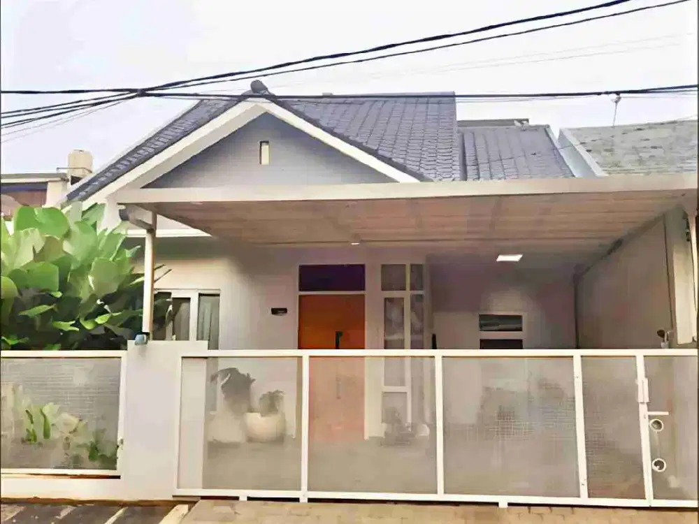 DIJUAL CEPAT RUMAH 1 LANTAI DENGAN 4 KAMAR TIDUR SIAP HUNI DI BINTARO SEKTOR 3 DEKAT STASIUN PONDOK RANJI