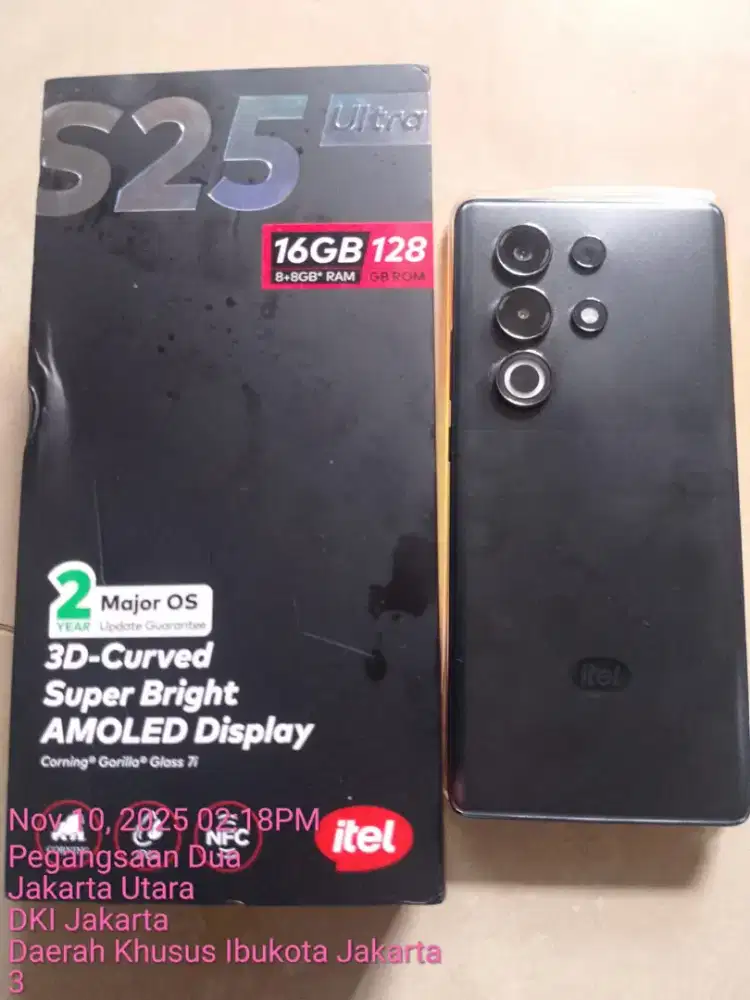 Itel s25 ultra ram 8 gb / 128gb