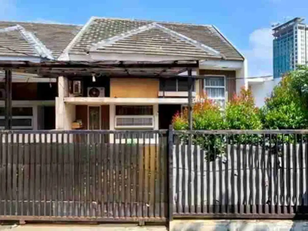 DIJUAL RUMAH MUNGIL 1,5 LANTAI DALAM CLUSTER BEBAS BANJIR DI PONDOK RANJI DEKAT STASIUN KRL