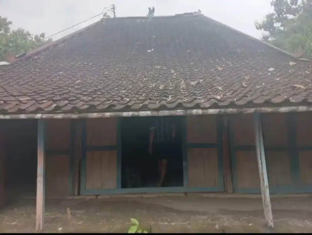 limasan kuno kayu jati soko 16cm