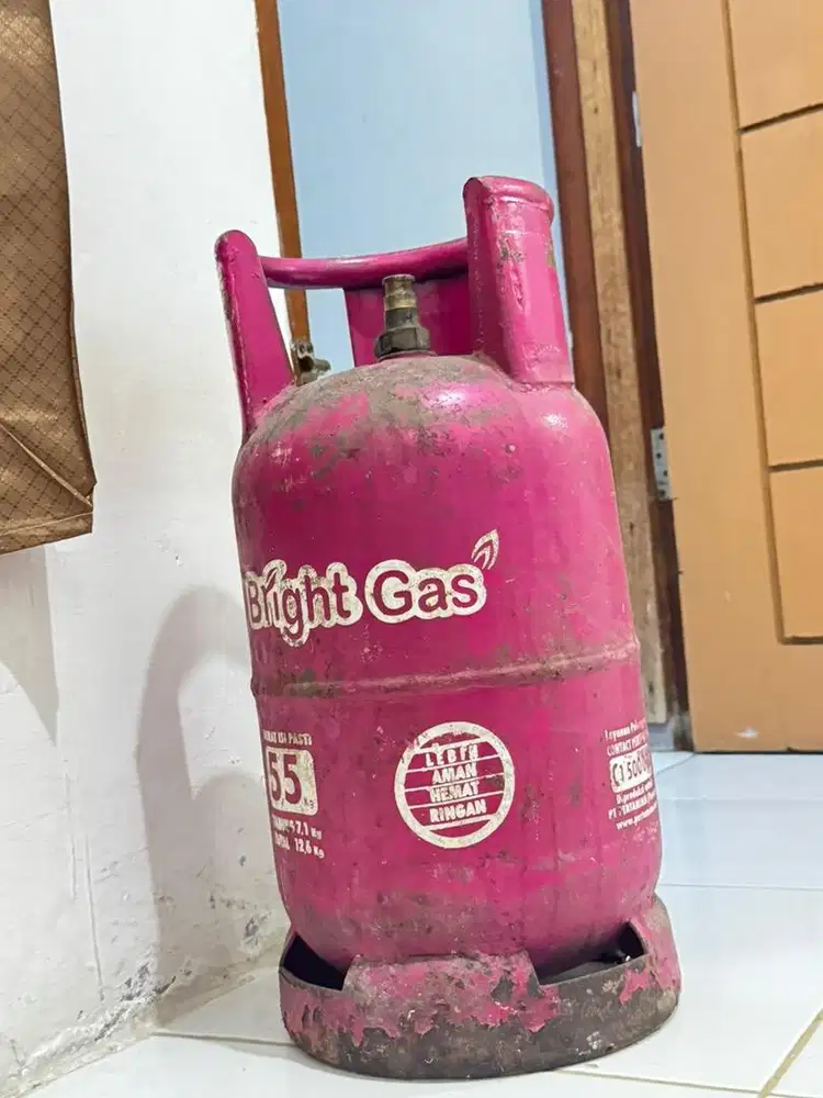 Dijual tabung gas kosong (bright gas)