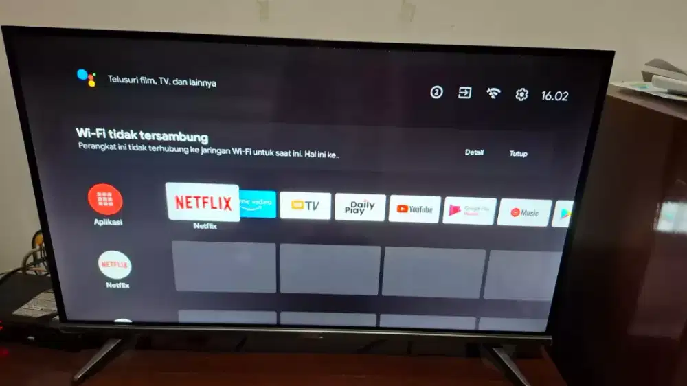 TV COOCAA Tipe 32S7G
SMART ANDROID 11 TV Tipe 32S7G