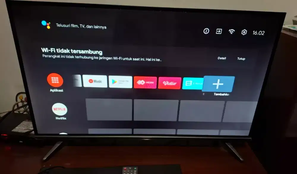 COOCAA TV 32inch 32S7G
SMART ANDROID 11 TV Tipe 32S7G