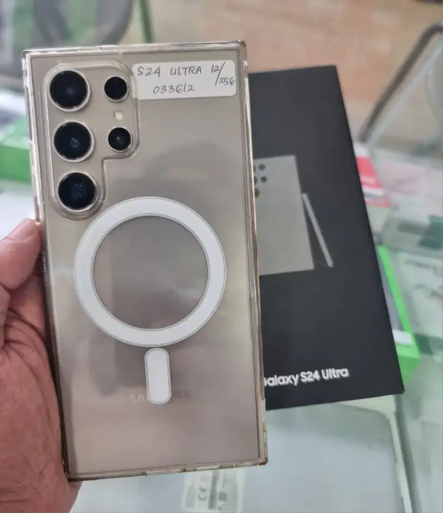 S24 ultra 5g - 12/256gb fullset sein
