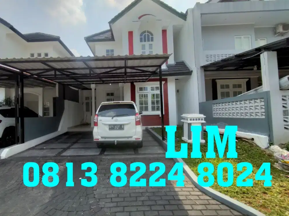 RUMAH BAGUS RANGKA BAJA RINGAN LT 136 KOTA WISATA CIBUBUR JAKARTA TIMUR