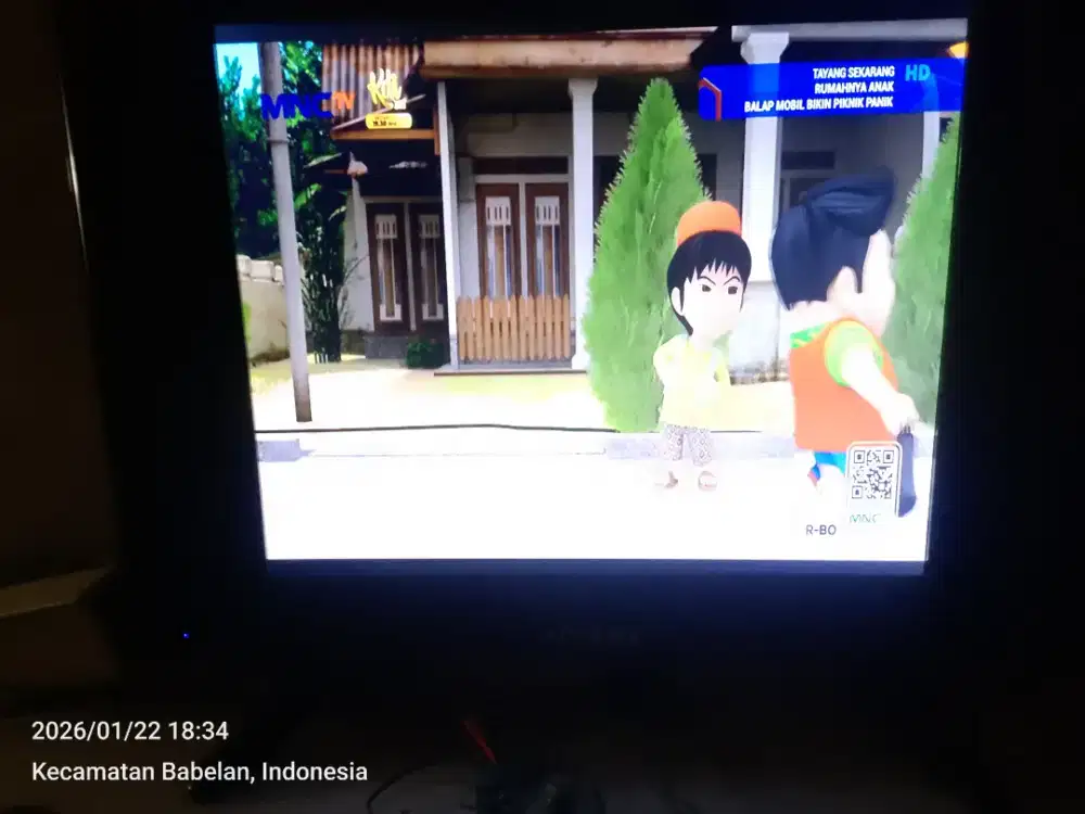 Tv Aoyama sudah digital 17inch