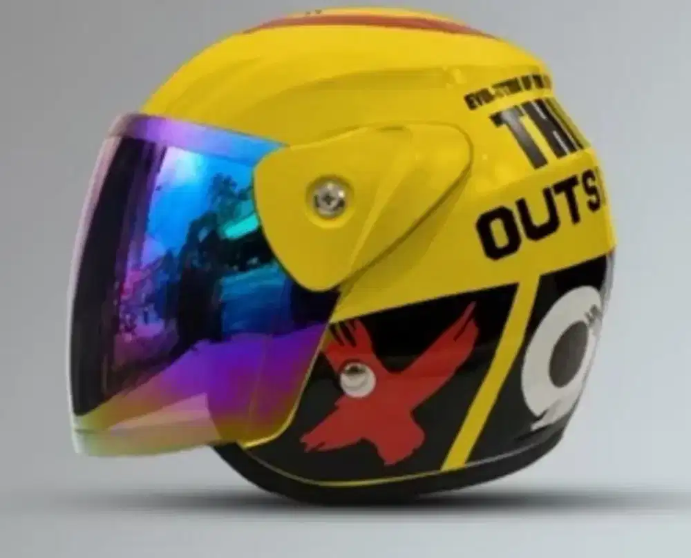 Helm kondisi masih bagus