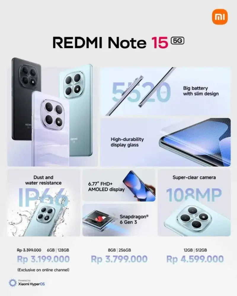 Redmi note 15 series