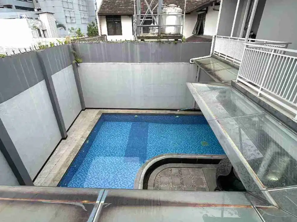 ADA KOLAM RENANG RUMAH KOPO MEWAH MURAH