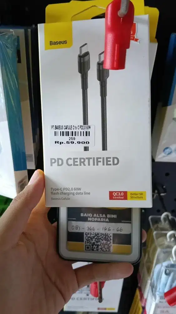 BASEUS CAFULE C TO C PD2.0 60W