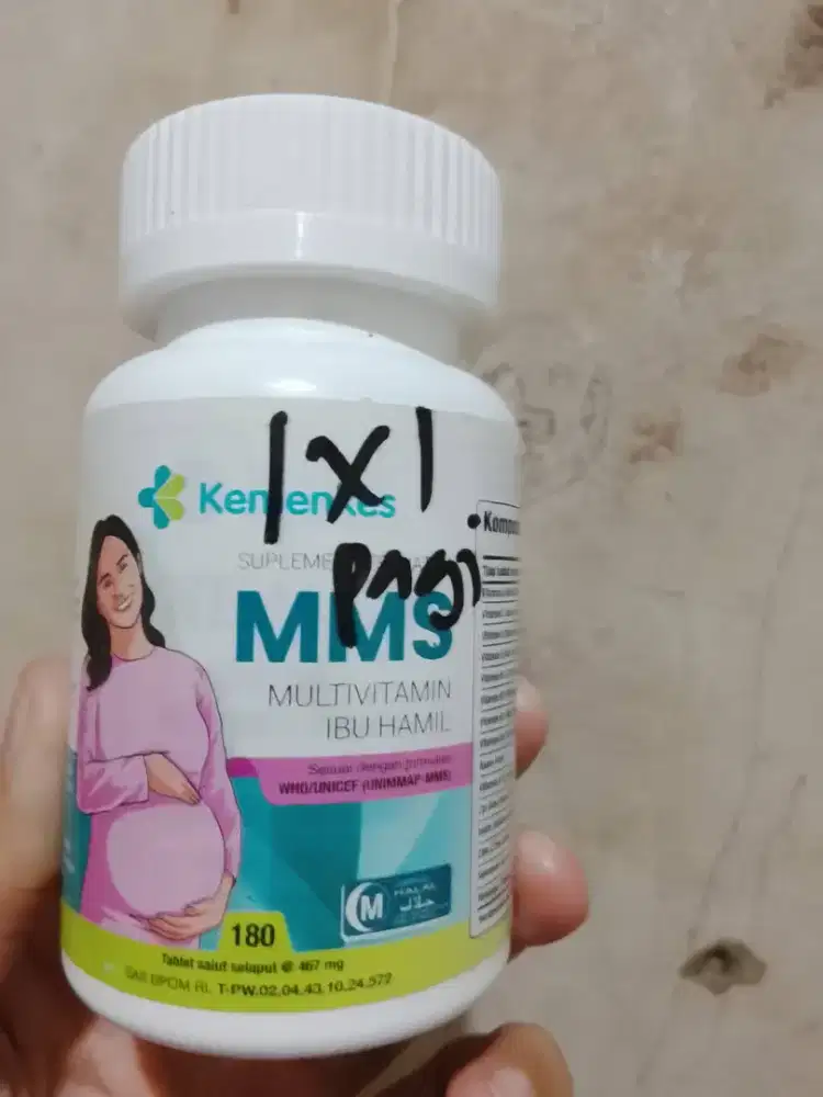 MMS multivitamin ibu hamil menyusui