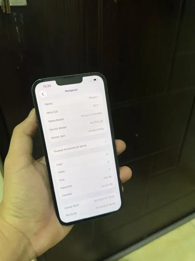 iPhone 13 promax 256gb inter