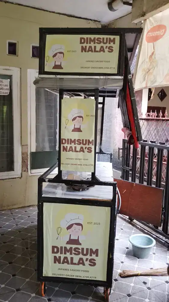 DIJUAL GEROBAK FULL HOLO