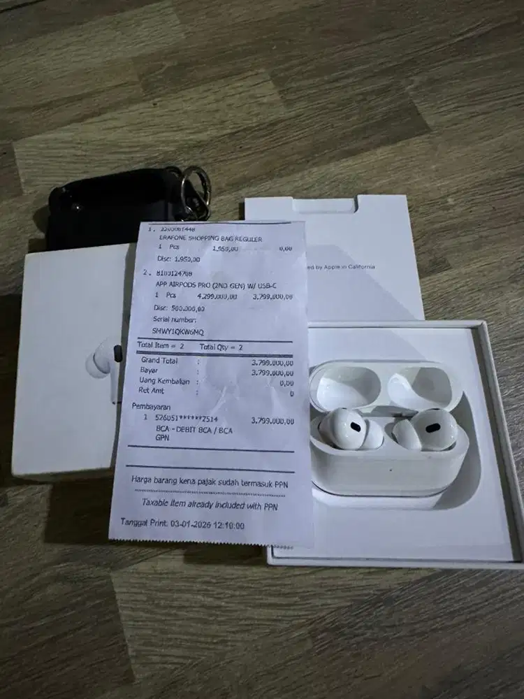 Airpods Pro 2nd Gen Garansi iBox panjang