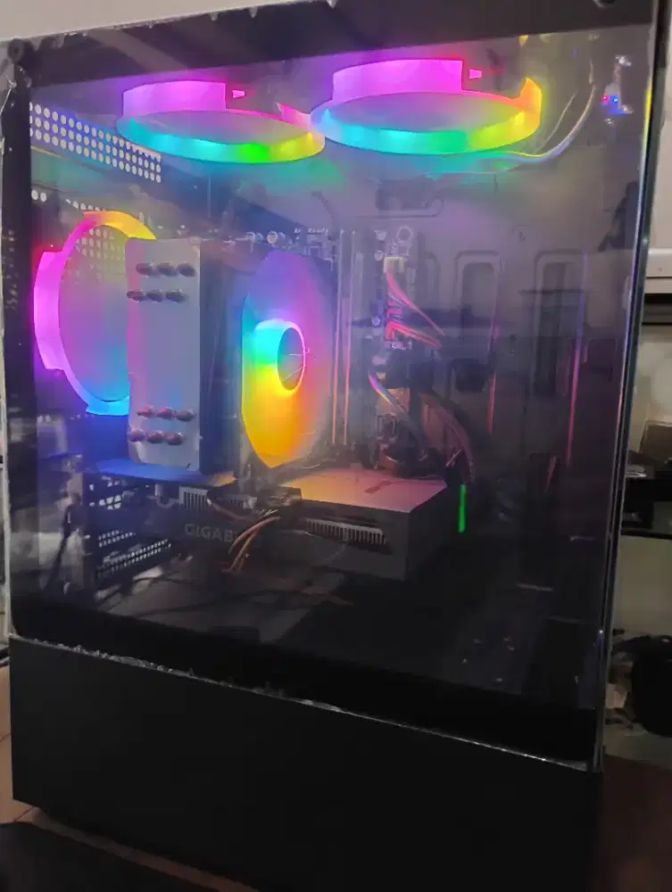 PC komputer gaming grafis i5 6600 ram 16gb ddr4 ssd 480gb gtx 1650 4gb