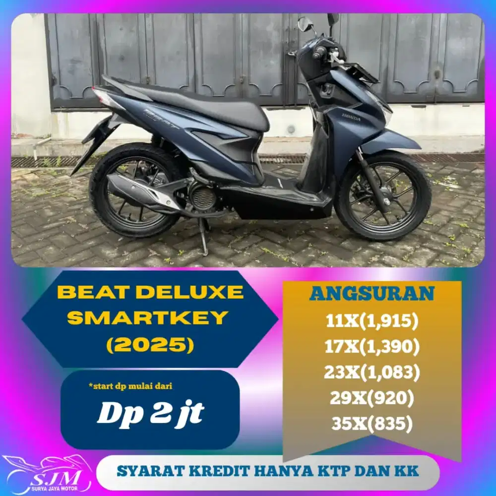 Beat Smartkey 2025 Pajak Panjang
