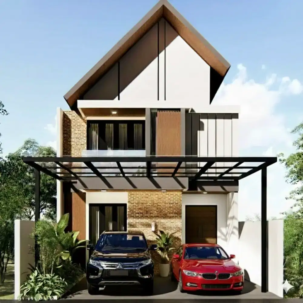 Rumah / Villa  Proses Bangun Dengan Kolam Renang Pribadi Jalan Palagan