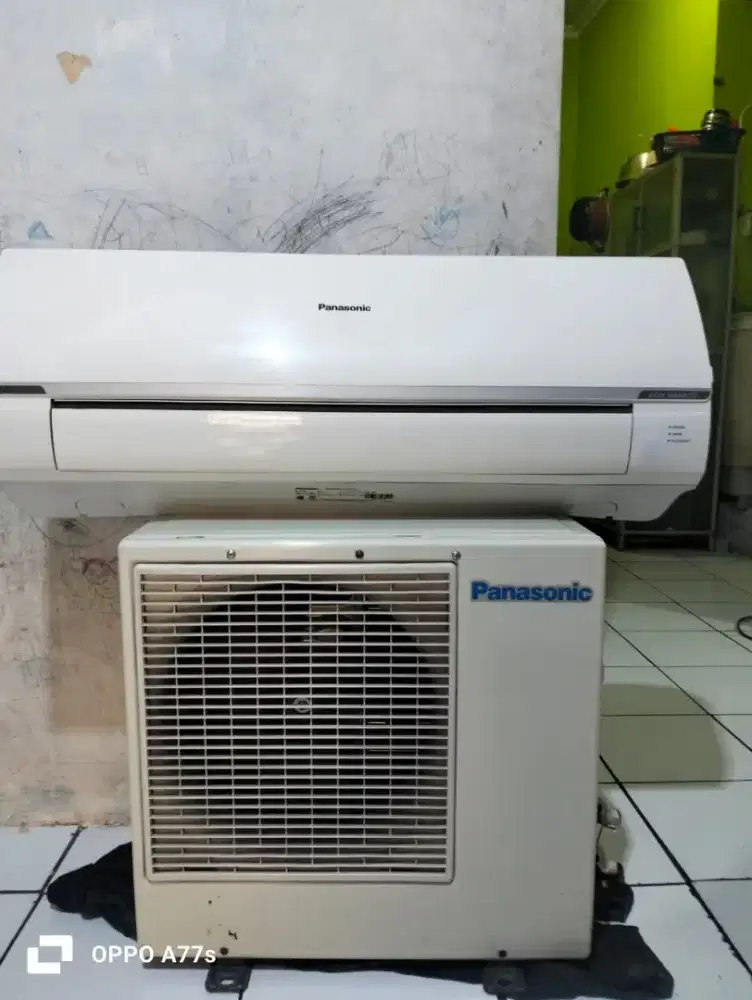 AC split merek panasonic 1/2 pk , ori dan mulus