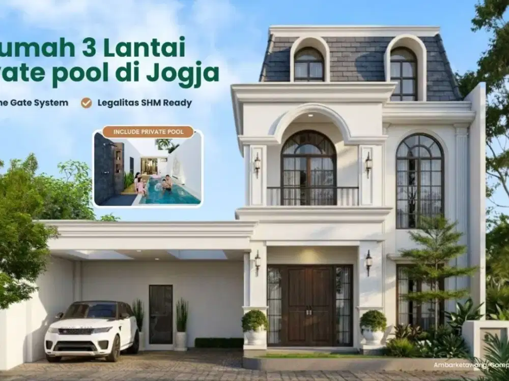 Rumah Mewah Dalam Cluster, Lokasi Strategis Gamping