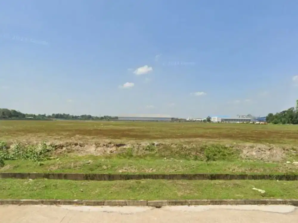 Tanah Hook Dalam Kawasan Modern Cikande Dijual Harga Termurah Akses Kontainer 40 Feet Lokasi Dekat Tol Cikande