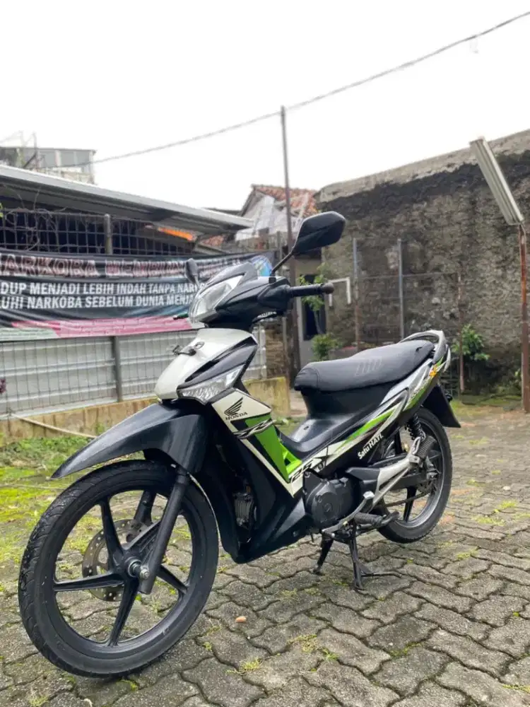 Supra x 125 DD 2013 hijau