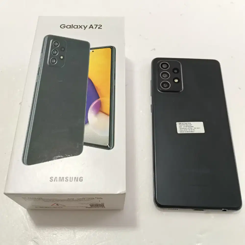 Samsung A72 ram16gb (8+8) memori 128gb resmi