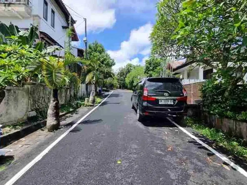dijual lahan kecil view laut di nusa dua