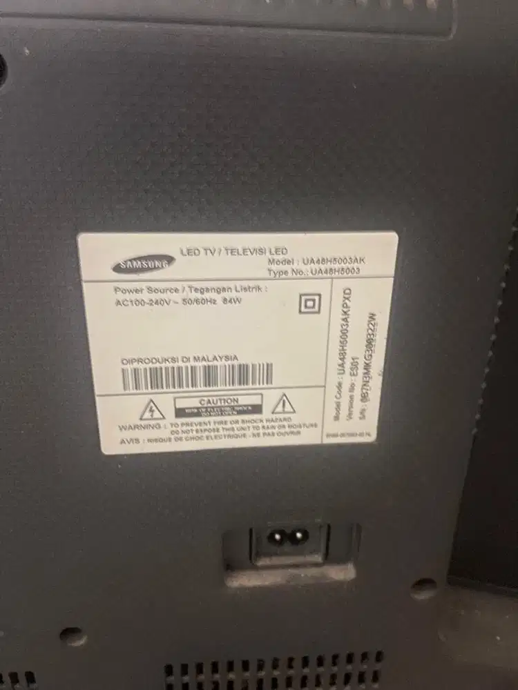 tv rusak samsung 40 inch