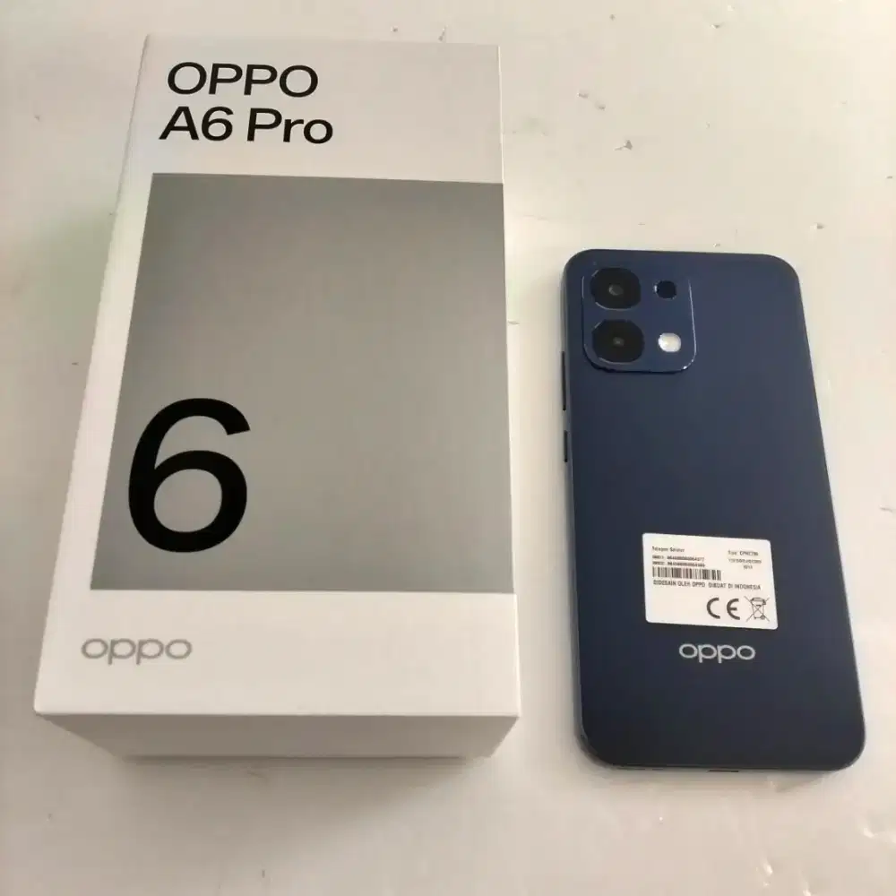 Oppo A6 Pro ram 16gb (8+8) memori 128gb garansi resmi
