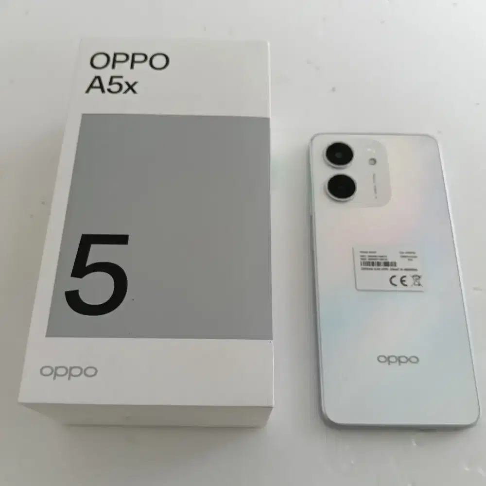 Oppo A5x ram 8gb (4+4) memori 128gb garansi resmi