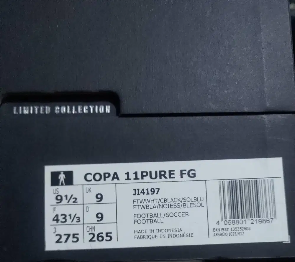 Dijual :  Adidas Copa Pure 11 FG Limited Editions