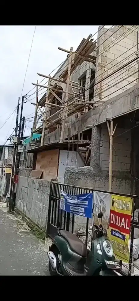 Bangunan tinggal lanjut 25% lagi Finish 2bln bs dihuni. JUAL BUTUH