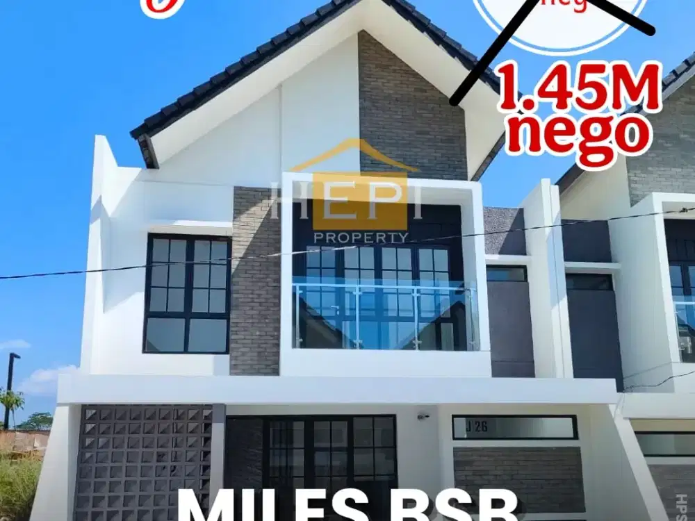 Dijual Rumah di MILES BSB Semarang