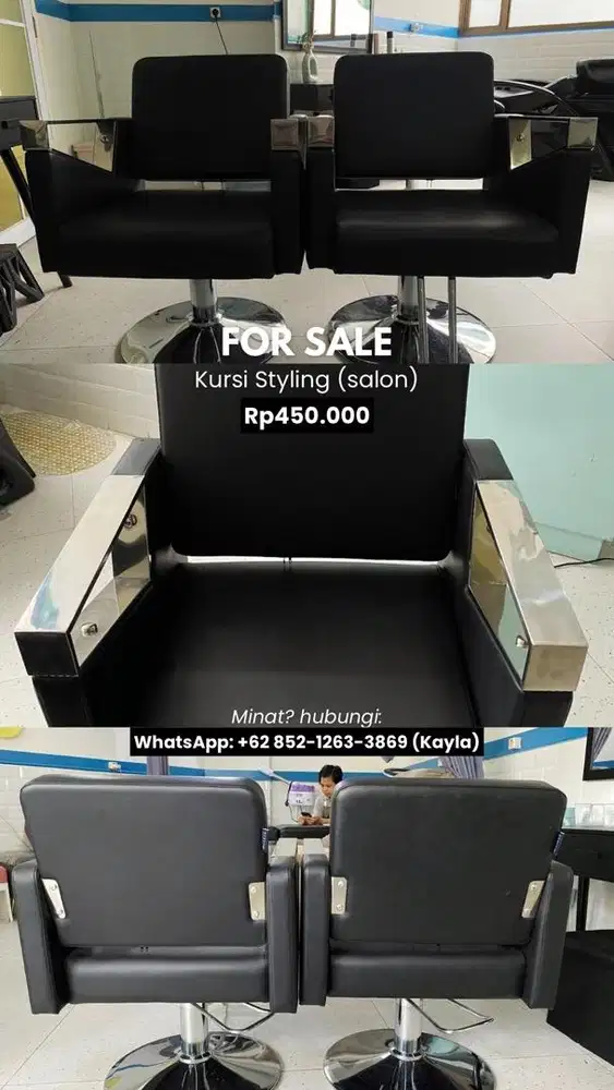 PRELOVED - KURSI STYLING SALON