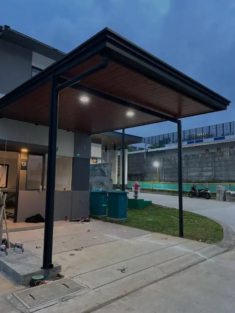 pemasangan kanopi buat kantor rumah dll