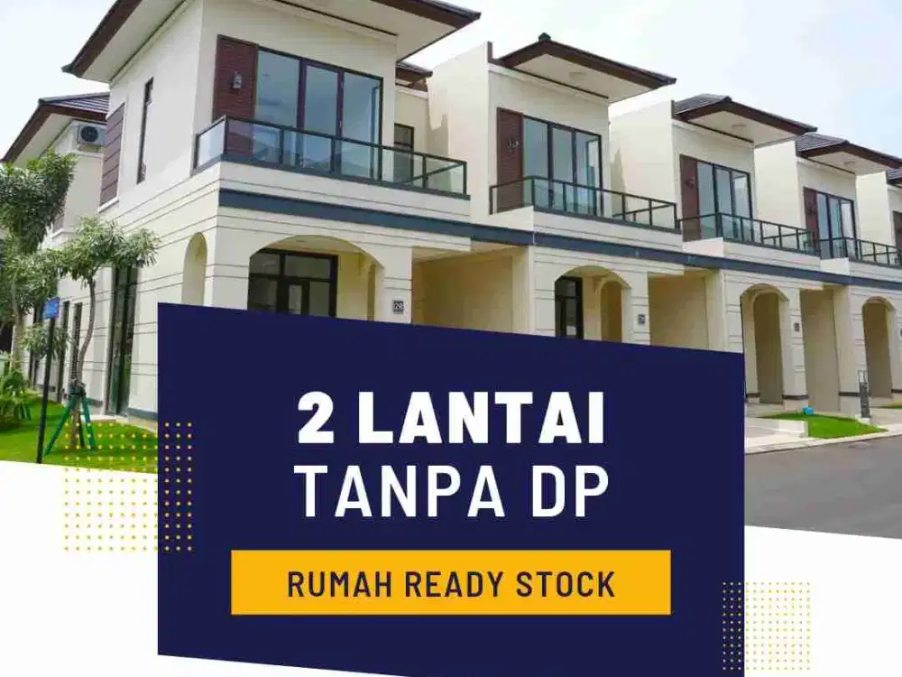 dijual rumah baru mewah DP 0 lavon Cikupa Tangerang