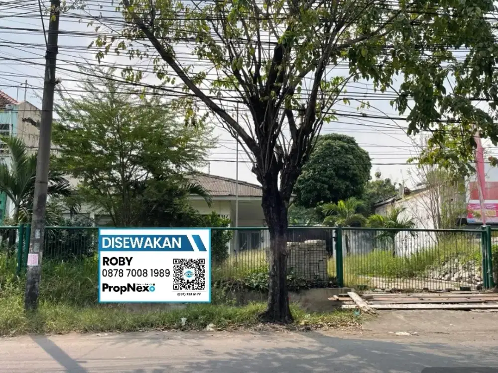 Cocok untuk usaha, disewakan tanah raya lidah kulon Wiyung