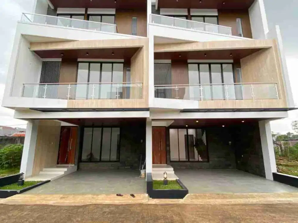 di jual rumah mewah 3 lantai lokasi strategis di jagakarsa