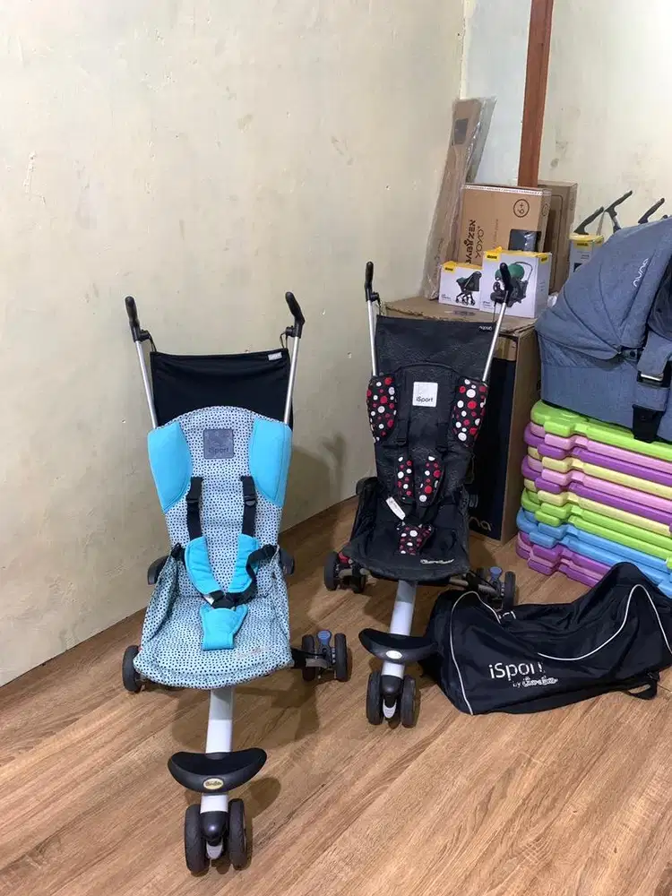 Stroller isport 2 item harga bundling