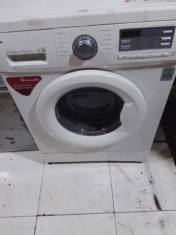 LG fron loding  inverter normal