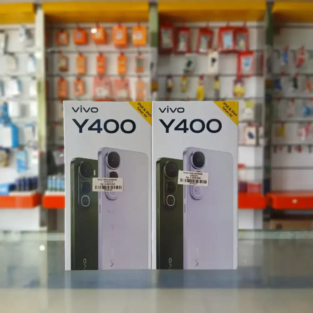 TAHAN AIR & DEBU! Vivo Y400 Resmi Hadir di Toko Kami!