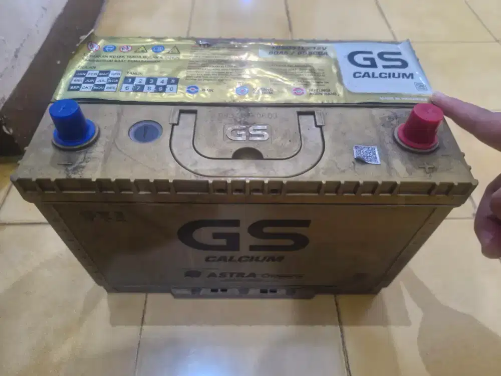 Aki GS Calcium 105D31L Copotan untuk Fortuner Pajero Land Cruiser