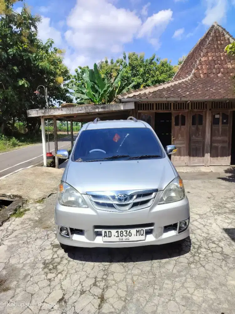 Avanza G 2011 Ori plat AD atas nama sendiri pribadi