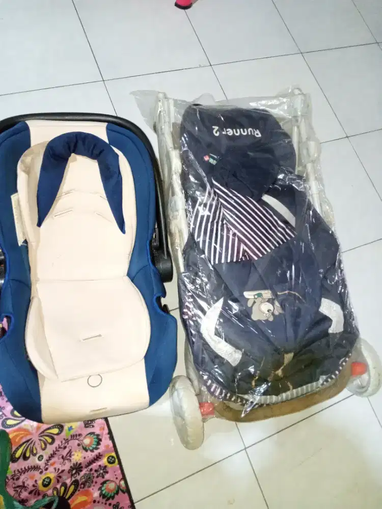 Stroler dan carseat baby prelove
