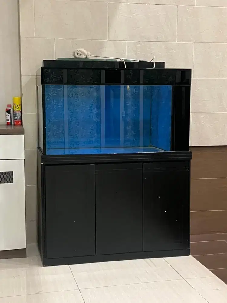 Akuarium bekas 120 x 60 x 67