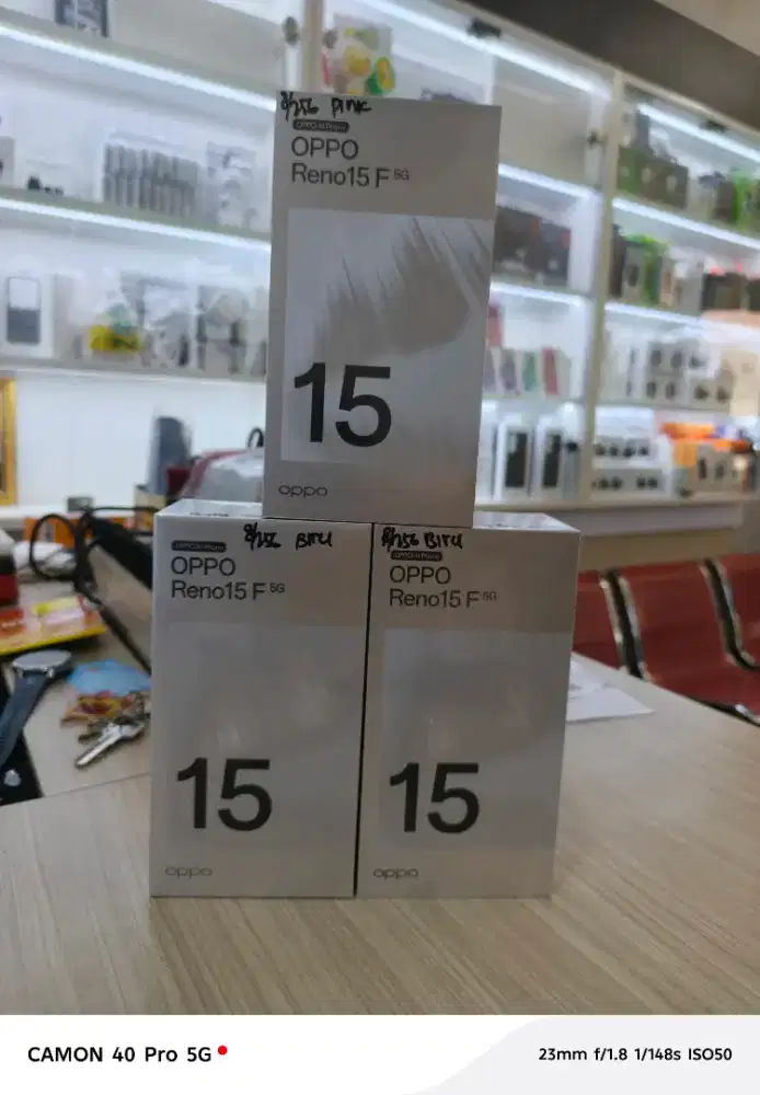 OPPO RENO 15F 5G RAM 8+8/256GB GARANSI RESMI OPPO
